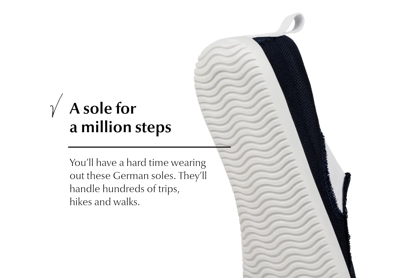 Women's Navy Comfort slip-on sneakers